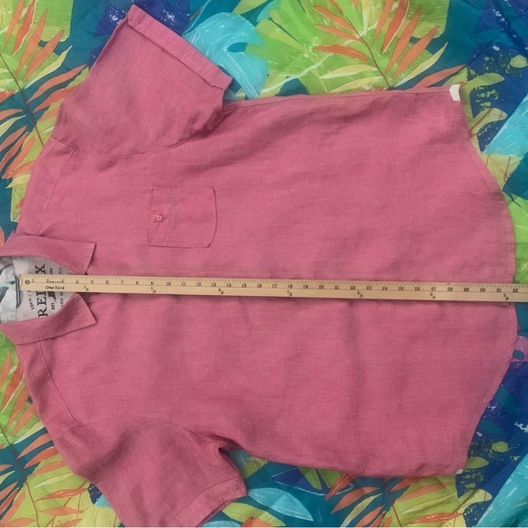 TOMMY BAHAMA SS Island Modern Fit All Linen Shirt - Picture 5 of 6